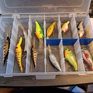 Fishing Crankbaits, Assorted